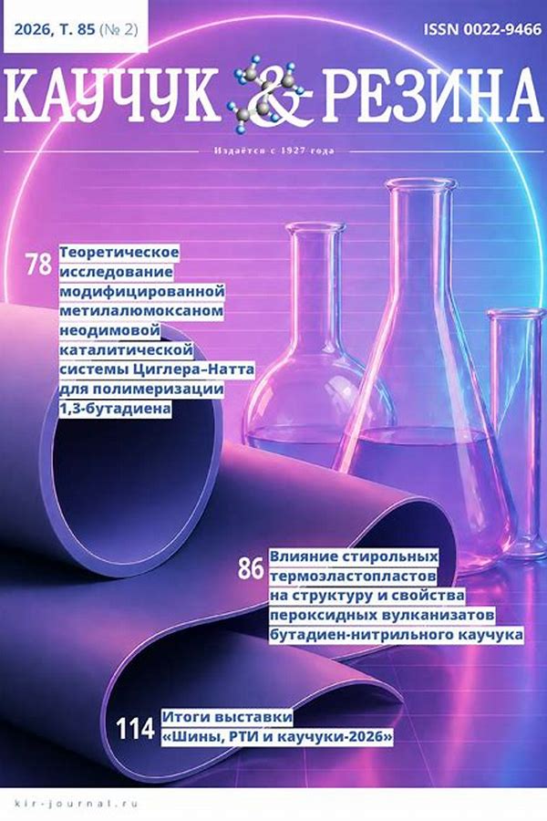 Обложка журналаКаучук и резина — Русская пресса. Подписка на русские журналы и газеты. Доставка во все страны.