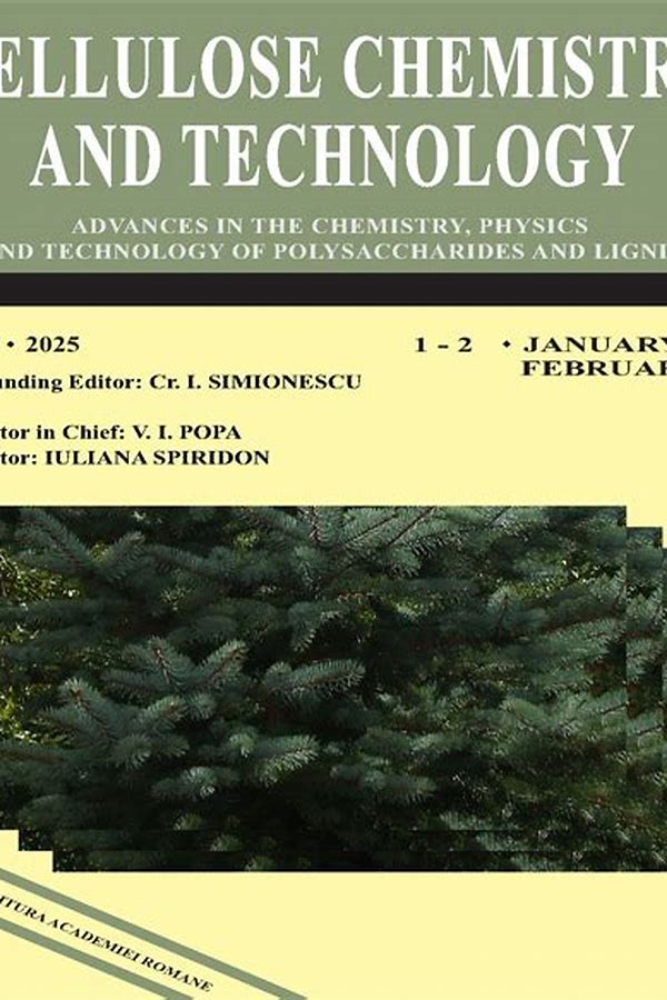 Обложка журналаCellulose Chemistry and Technology / English / — Русская пресса. Подписка на русские журналы и газеты. Доставка во все страны.