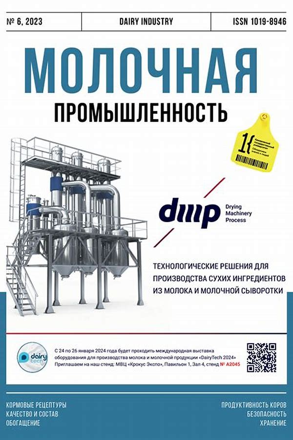 Обложка журналаМолочная промышленность — Русская пресса. Подписка на русские журналы и газеты. Доставка во все страны.